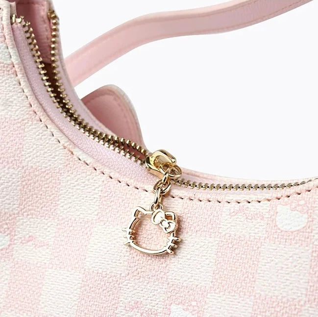 Hello Kitty Blush Pink Vanity Shoulder Bag with Mirror