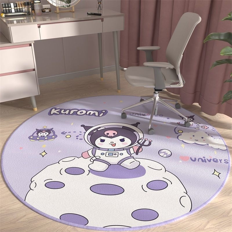 Kuromi Charm Floor Mat