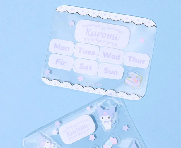 Kuromi / Cinnamoroll Compact Pill box