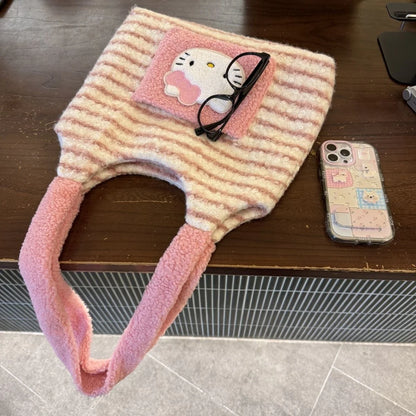 Hello Kitty Furry Tote Bag