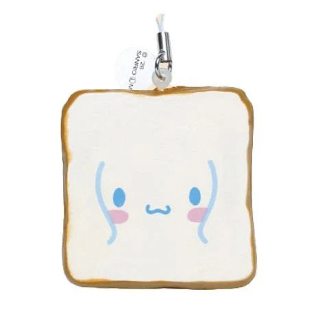 Sanrio Characters Toast Bread Plush Keychain Blind Box