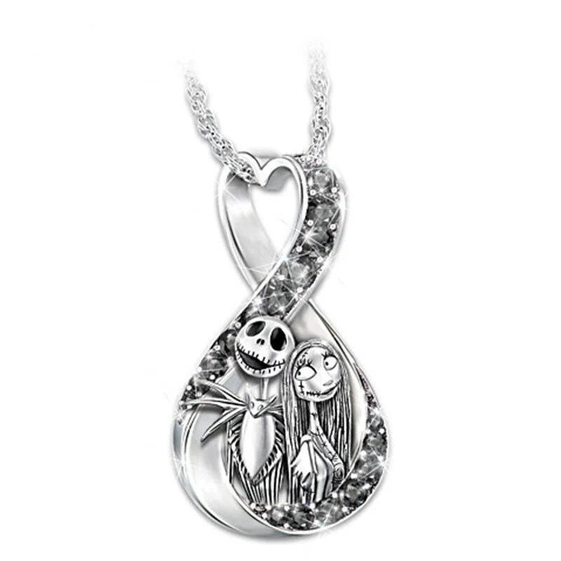 Sally & Jack Skellington Couple Necklace (2 PCs)