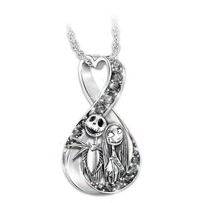 Sally & Jack Skellington Couple Necklace (2 PCs)