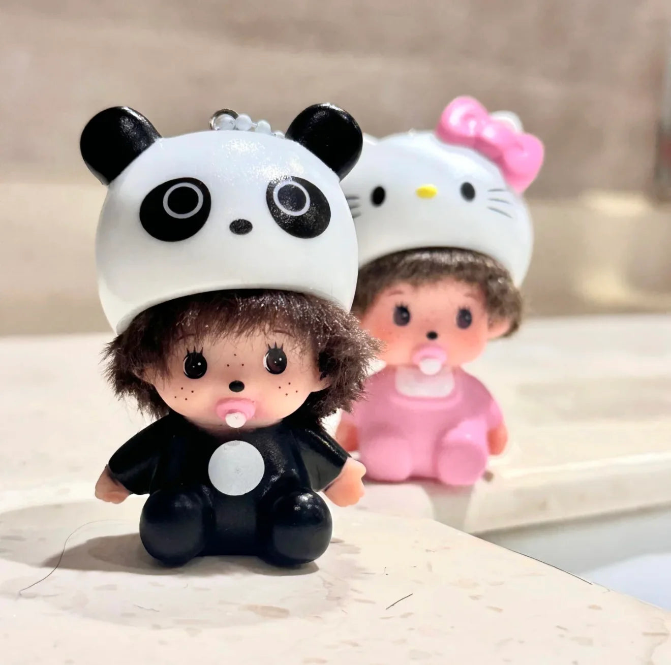 Monchichc Sweet Collectible Keychain Figure