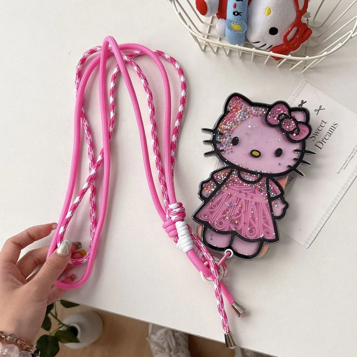 Hello Kitty Kawaii 3D Dream Crossbody Phone Case