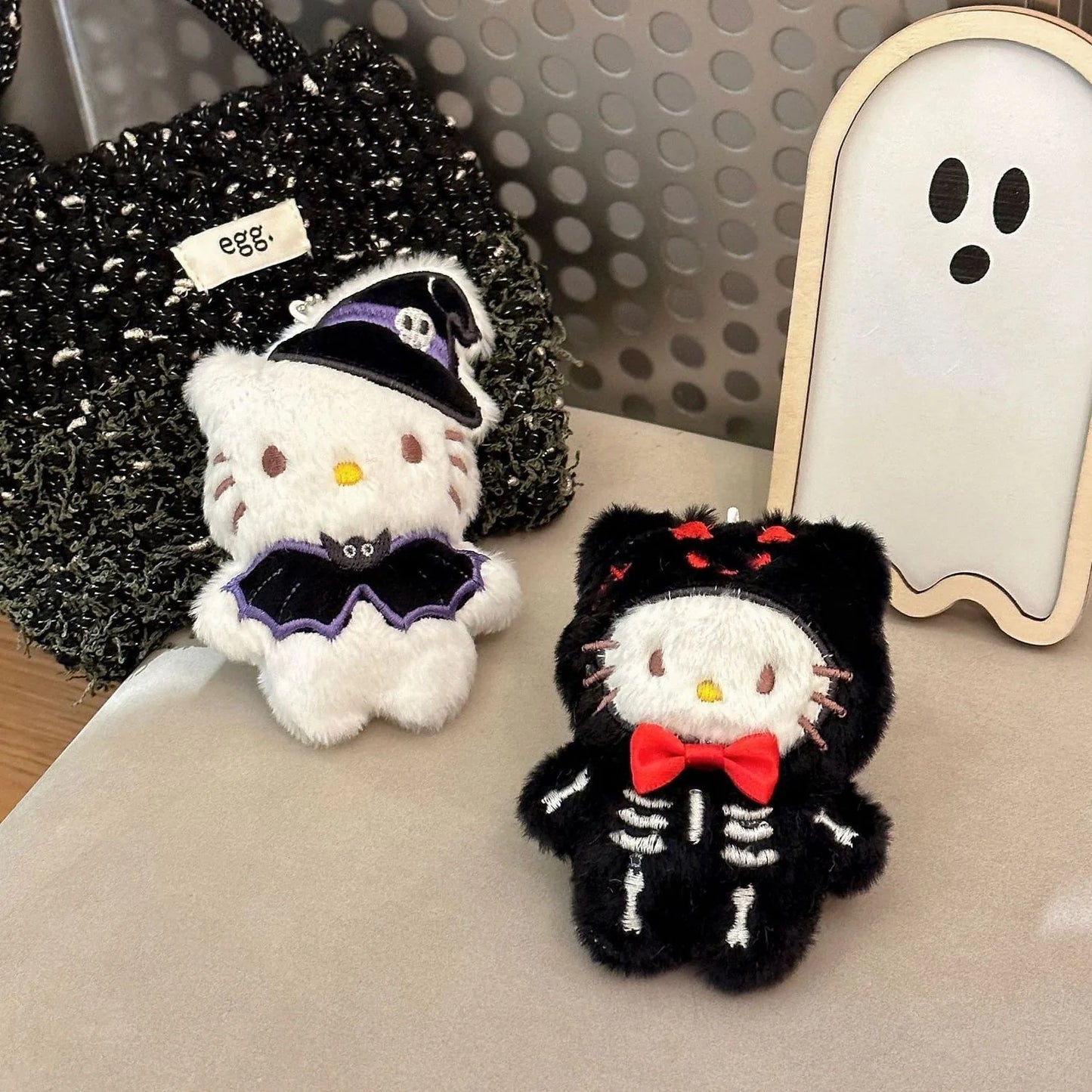 HelloKitty Halloween Plushie keychain