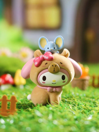 Sanrio Capybara Costume Flocked Blind Box