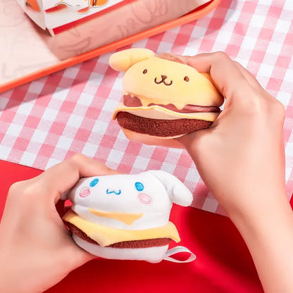 Sanrio Hamburger Plush Squeeze Toy Blind Bag