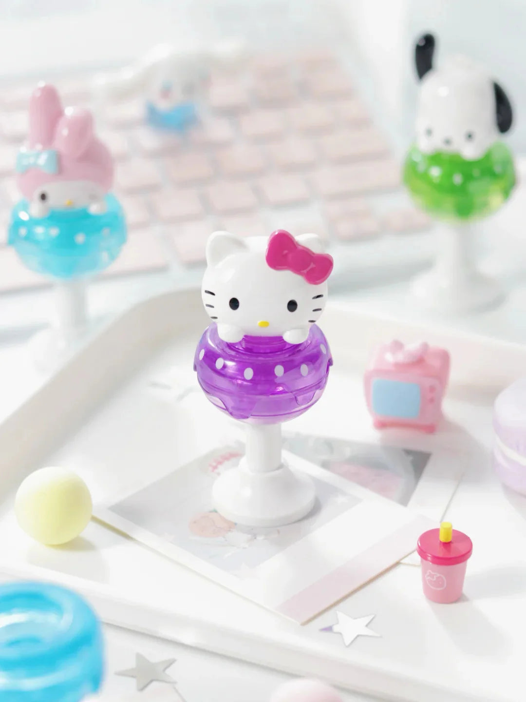 Sanrio Lollipop Blind Box Figure Keycap