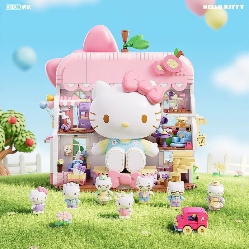 Hello Kitty Sweet Family Manor Building Blocks