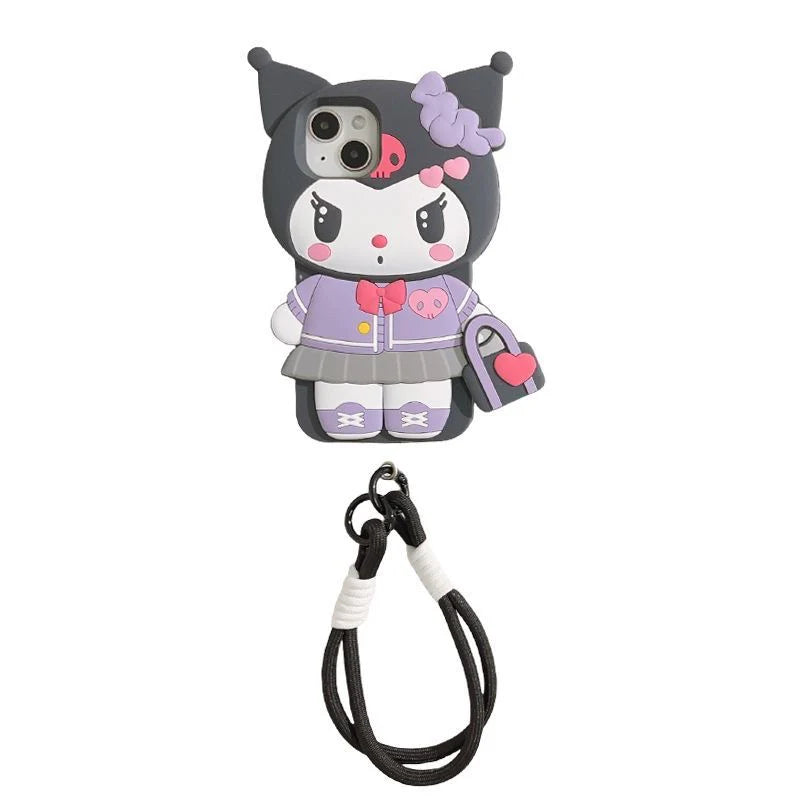 Kuromi Soft Girl Baddie Phone Case In Kawaii Shop Kuromi Soft Girl Baddie Phone Case In Kawaii Shop