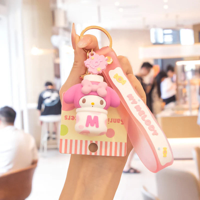 Sanrio Snack-Themed Keychain