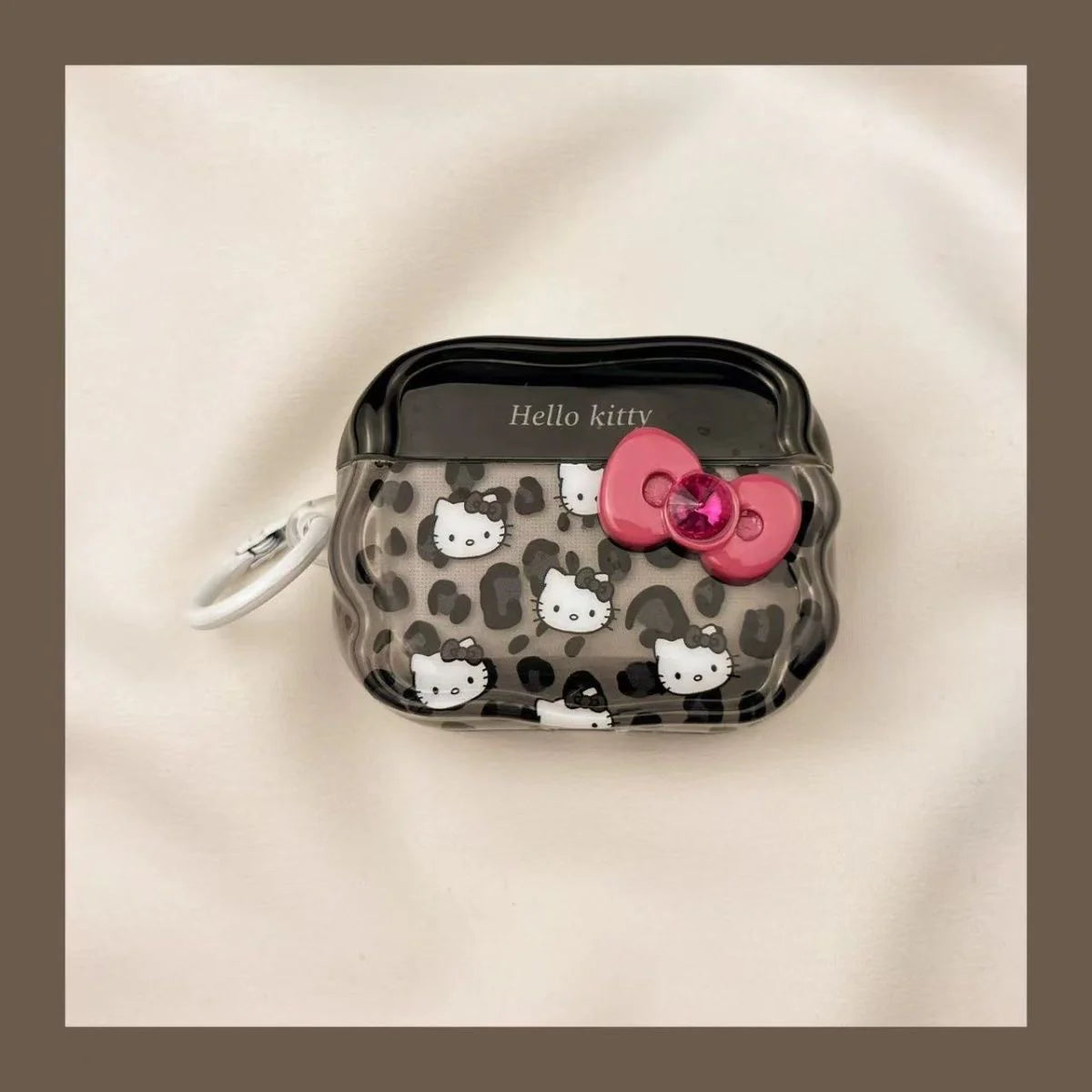 HelloKitty Blackpink AirPods Case with Charm