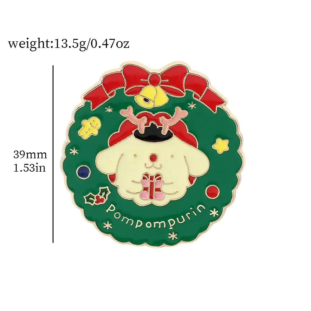 Sanrio Christmas Pin