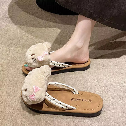 HelloKitty Plushie Flip Flops