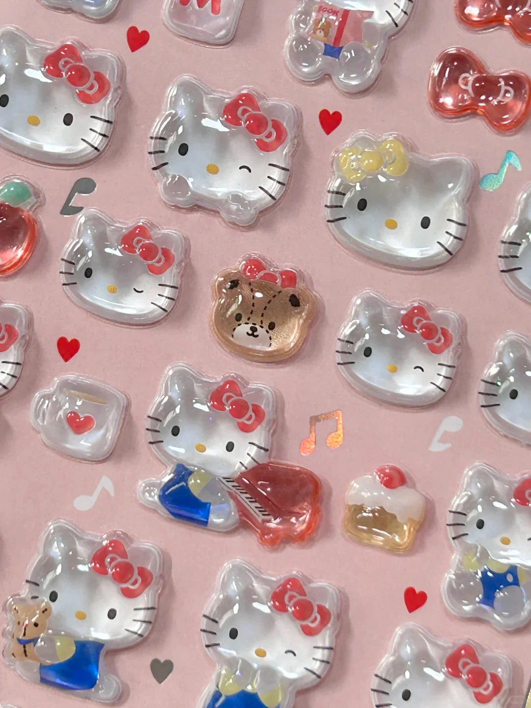 Sanrio Bonbon Drop Crystal 3D Stickers
