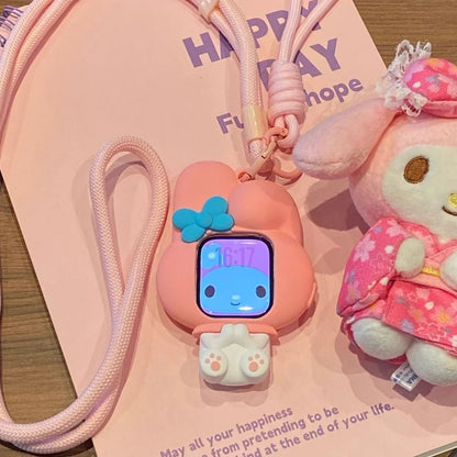 Sanrio Characters Silicone Apple Watch Protective Case with Lanyard