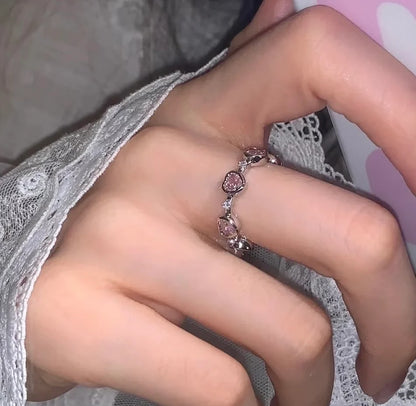 Hello Kitty Pink Bow Promise Ring