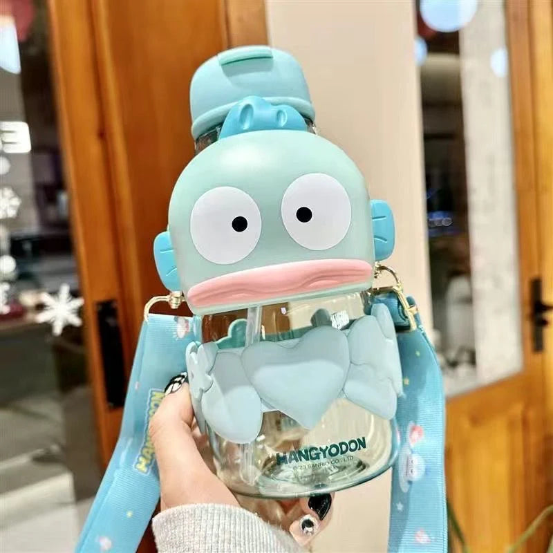 Sanrio Kids Face-shaped Water Bottle (650ml)