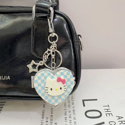 Hello Kitty Heart Mirror Keychain