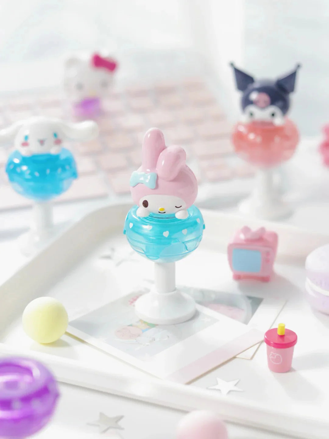 Sanrio Lollipop Blind Box Figure Keycap