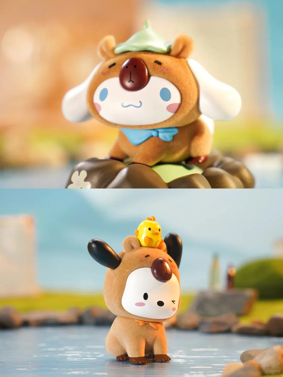 Sanrio Capybara Costume Flocked Blind Box