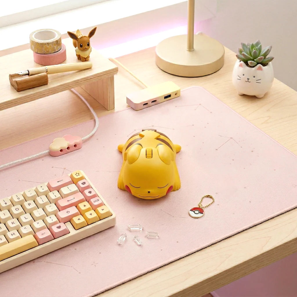 Sleeping Pikachu Wireless Mouse & Desk Buddy