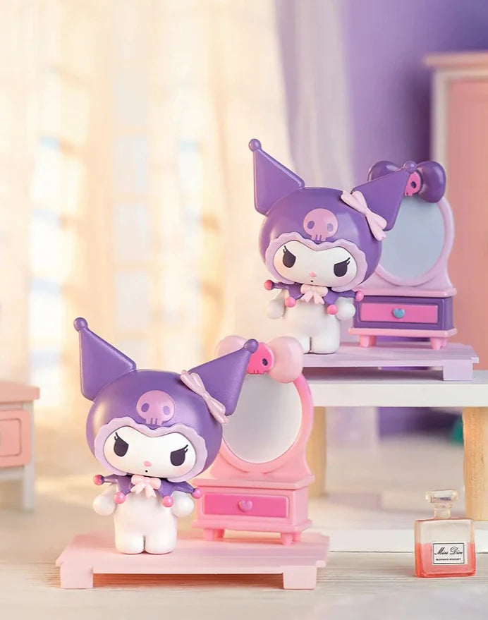 Kuromi Cozy Home Blind Box with Dust-Proof Acrylic Case