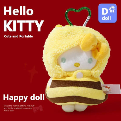 HelloKitty Costume Play Plushie Keychain