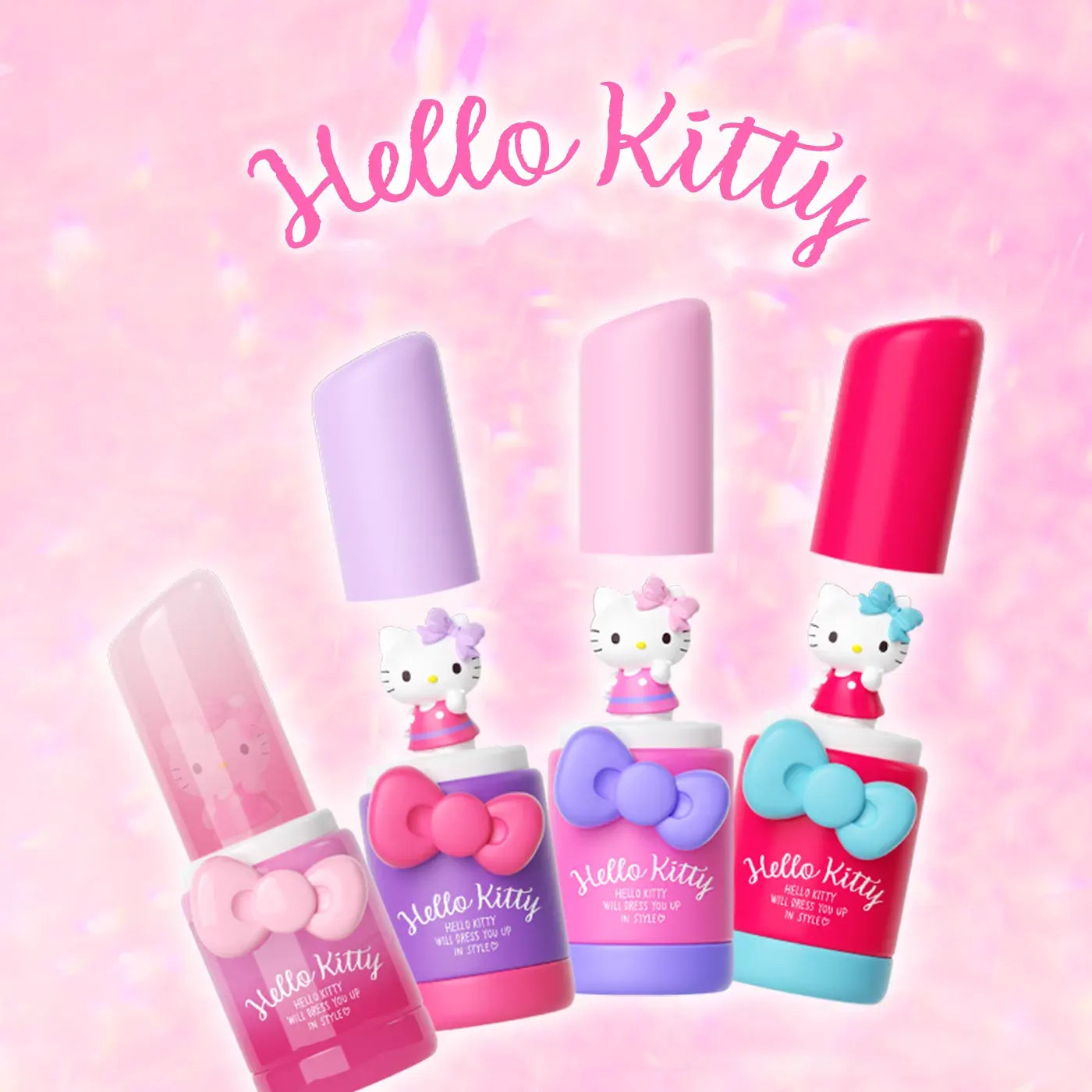 Hello Kitty Lipstick Cute Sanrio Makeup Collectible Set Blind Box