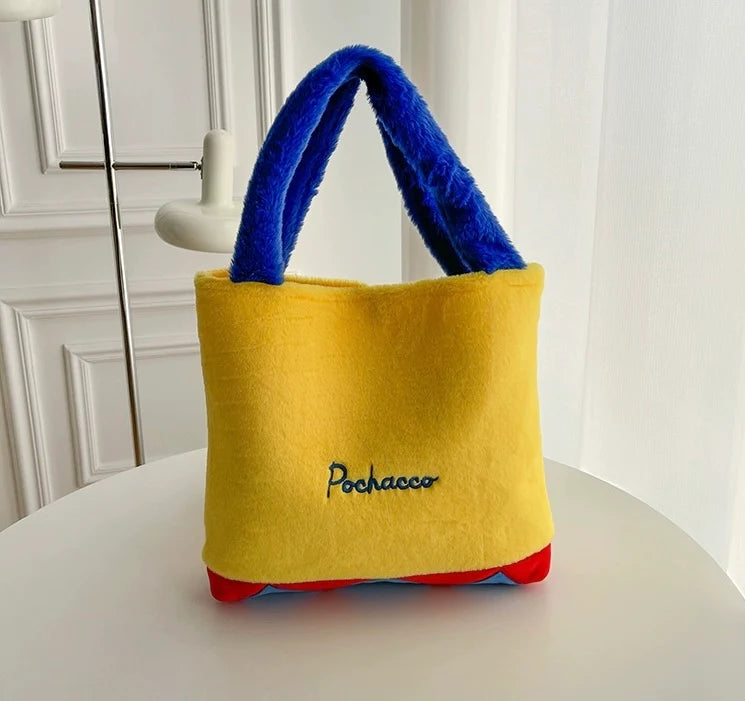 Pochacco X DQ Fluffy Handbag
