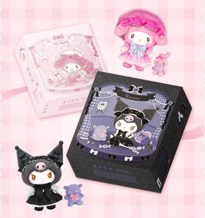 Kuromi & My Melody Fairy Tale Vinyl Face Plush Dolls