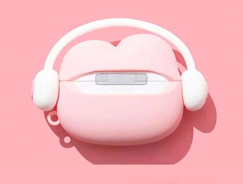 Sanrio Wearing Headphone AirPod Case