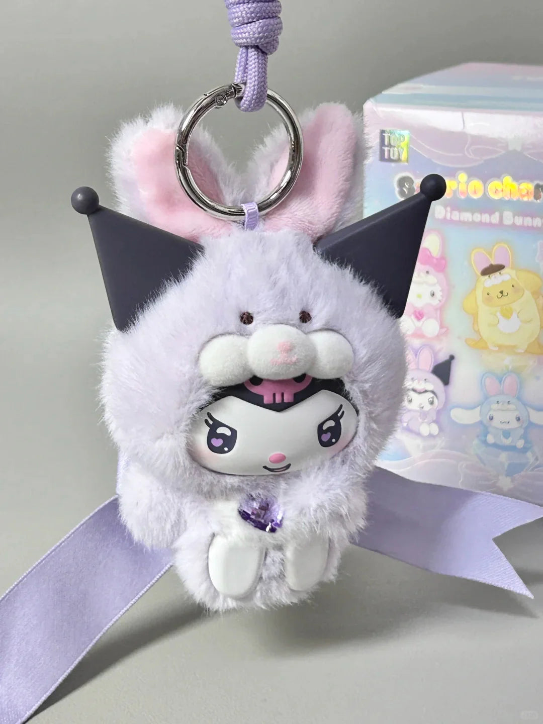 Sanrio Diamond Bunny Baby Plush Charm Blind Box