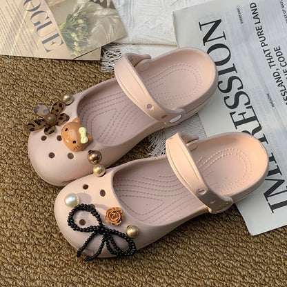 Customizable Crocs-Style Clogs Summer Beach Shoes