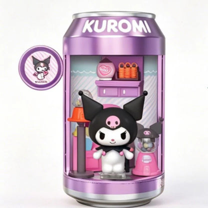 Sanrio Characters Soda Can Blind Box - Dessert Shop Street Mini Building Blocks