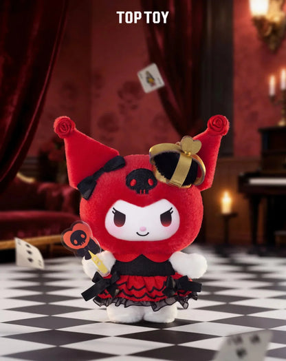 Kuromi Poker Kingdom Plush Doll Limited Edition Gothic Playing Card Blind Box