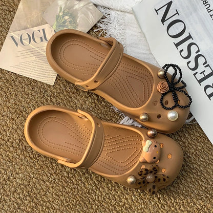 Customizable Crocs-Style Clogs Summer Beach Shoes