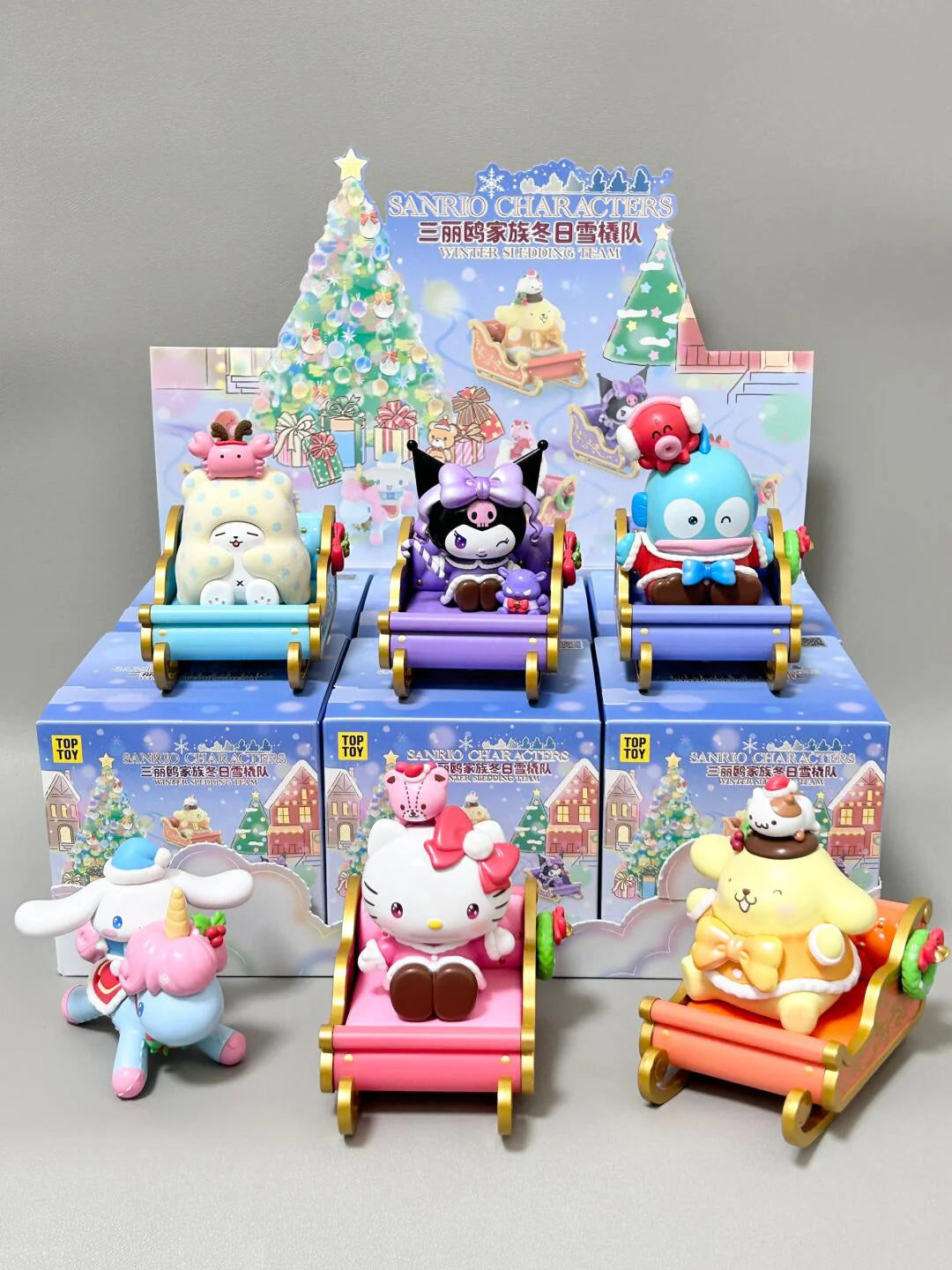 Sanrio Characters Winter Sleigh Adventure Blind Box
