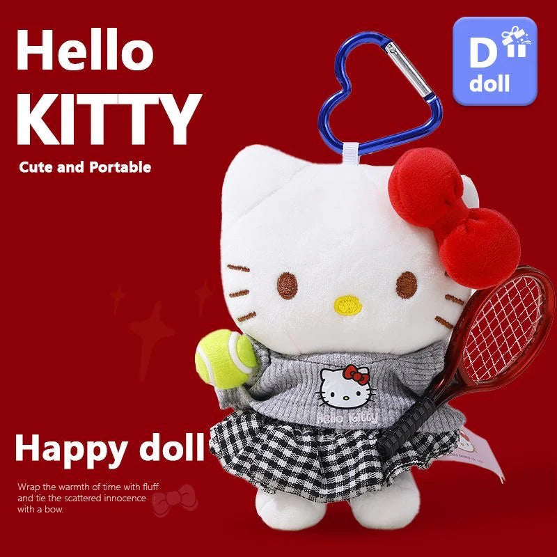 HelloKitty Costume Play Plushie Keychain