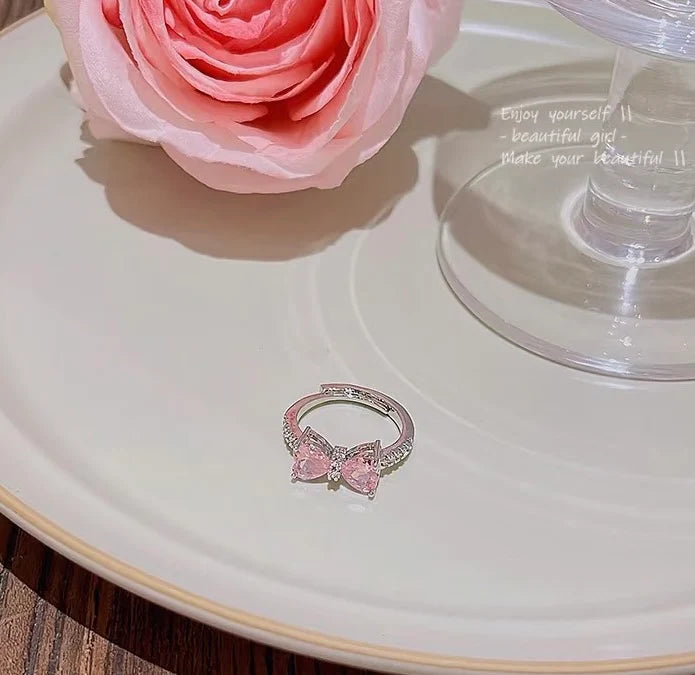 Hello Kitty Pink Bow Promise Ring