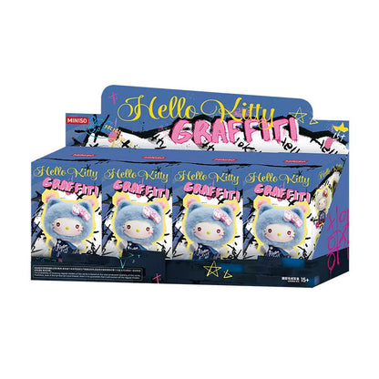 Hello Kitty Graffiti Fuzzy Plush Doll