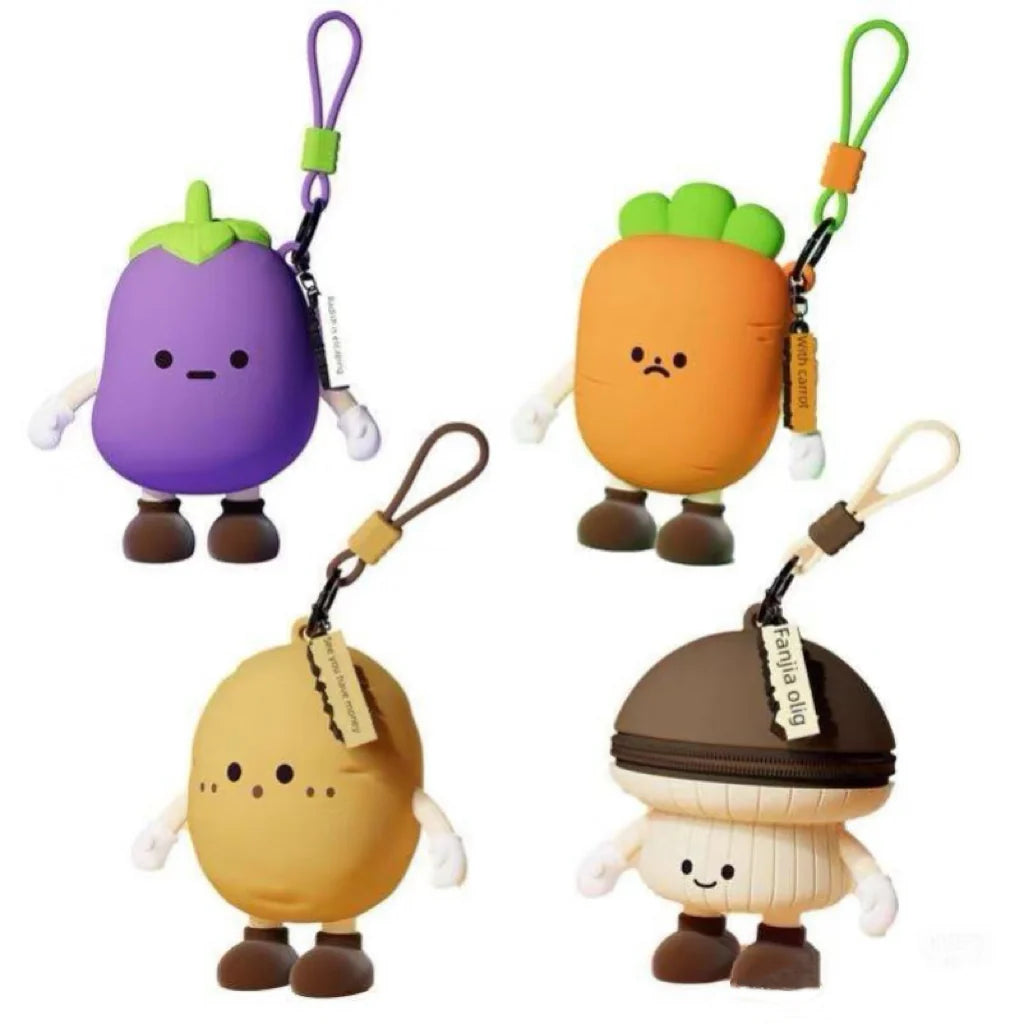 Happy Veggie Silicone Squeeze Case