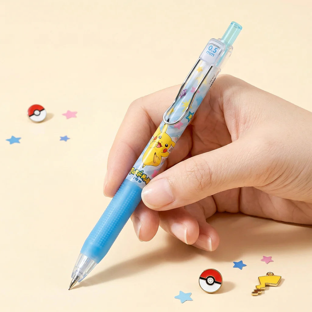 Pokemon Mechanical Pencil Set - Pencil + Refills + Eraser