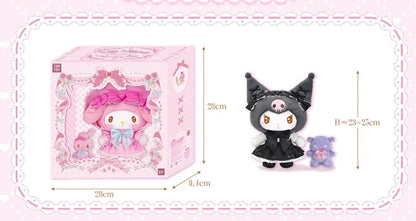 Kuromi & My Melody Fairy Tale Vinyl Face Plush Dolls