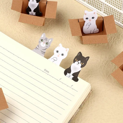 Kitty Peek-a-Box Sticky Notes