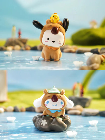 Sanrio Capybara Costume Flocked Blind Box