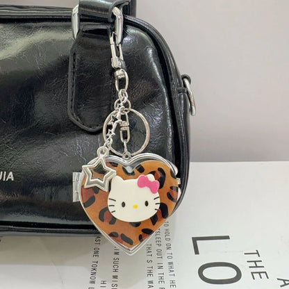 Hello Kitty Heart Mirror Keychain
