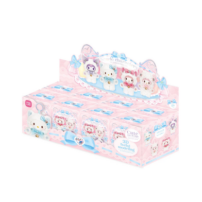 Sanrio Pastel Kitten Fluffy Plush Blind Box Series
