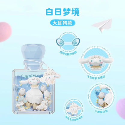 Sanrio Flower Angel Building Blocks Perfume Bottle Blindbox